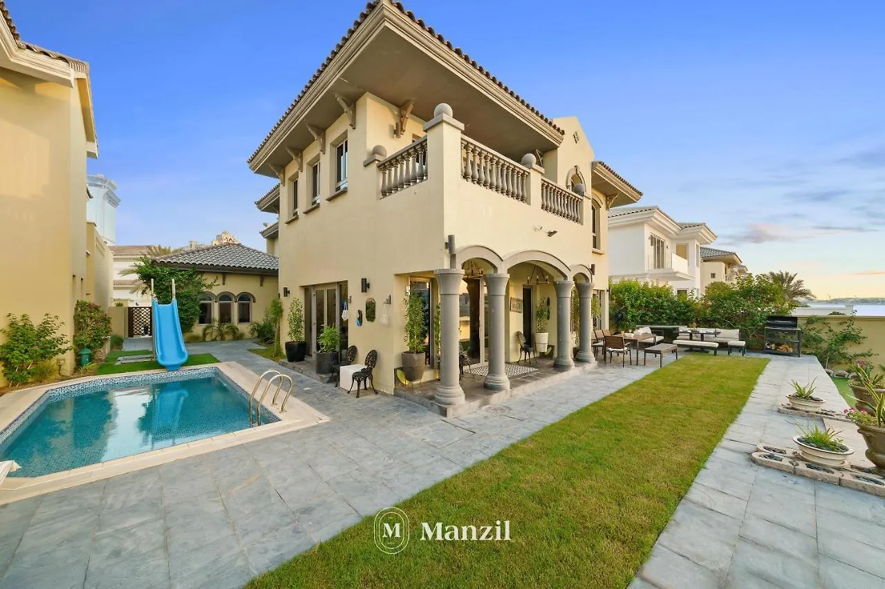 Manzil - Ultra Luxury 5Br Villa With Pool And Beach Access In Palm Jumeirah Dubai