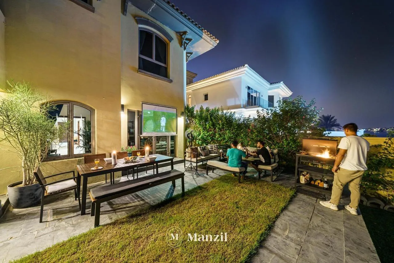 Manzil - Ultra Luxury 5Br Villa With Pool And Beach Access In Palm Jumeirah Dubai